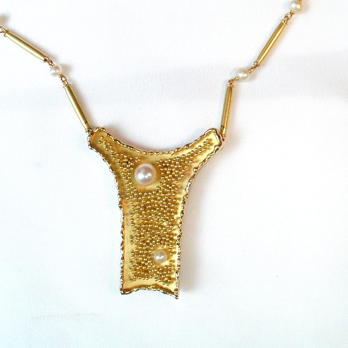 Collier Gold Perle